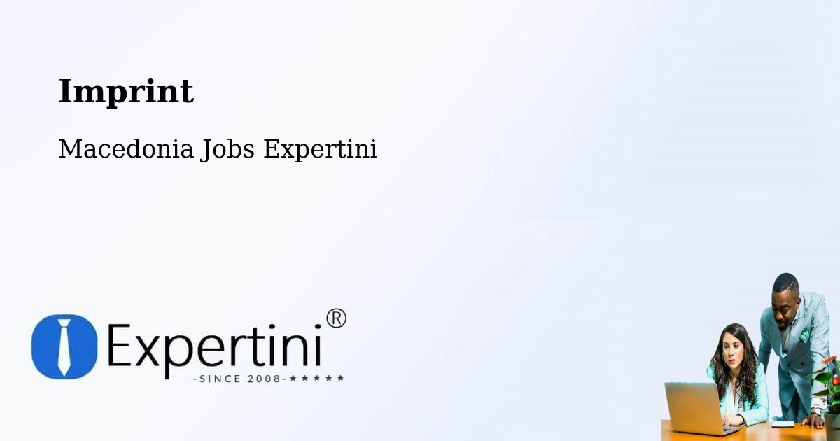 Imprint – Desovo - Macedonia Jobs Expertini
