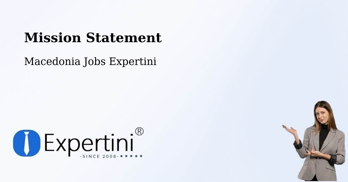 Corporate Mission – Desovo - Macedonia Jobs Expertini